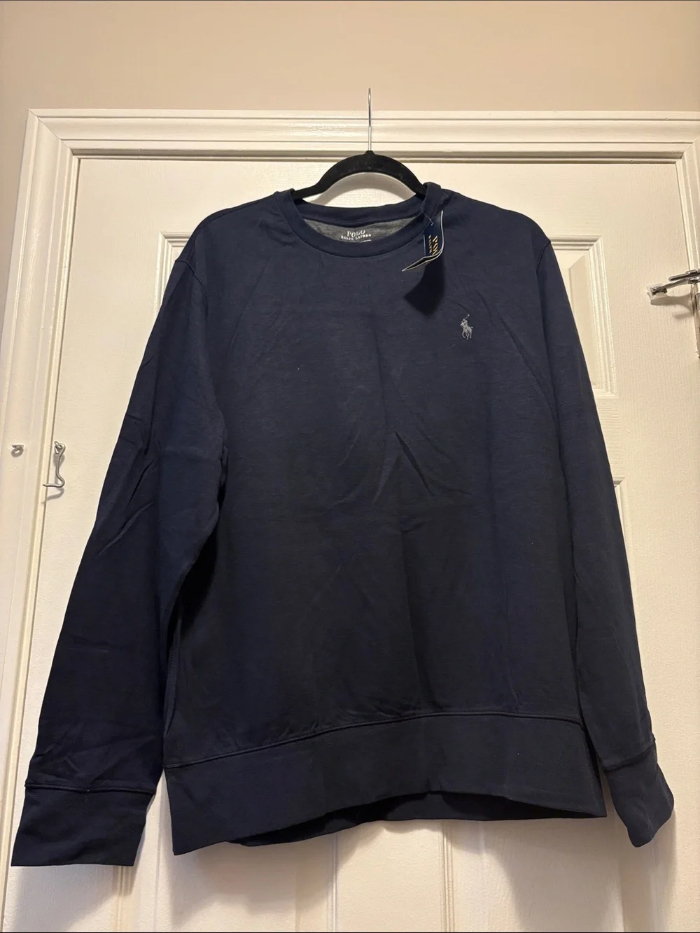 Ralph Lauren Dark Blue Long Sleeve Crewneck Sweatshirt